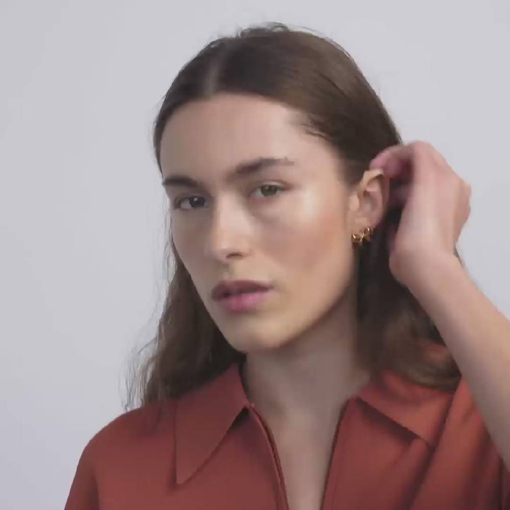 Pilgrim CASSIAN Recycelte Ohrringe Vergoldet