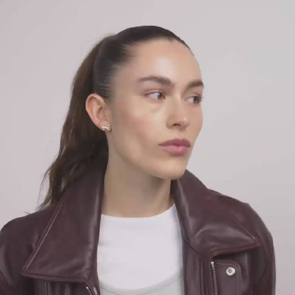 Pilgrim CATHARINA Recycelte Ohrringe Versilbert