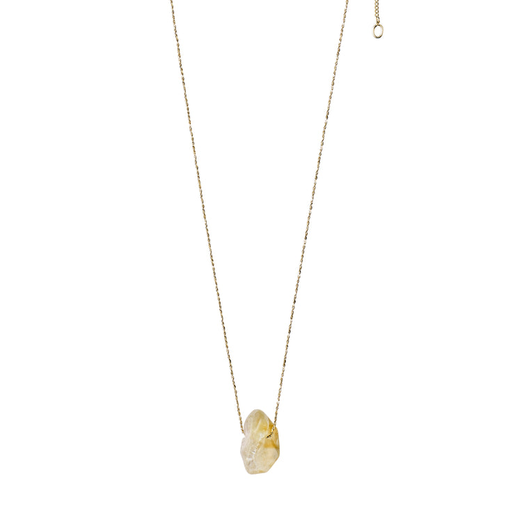 Pilgrim CHAKRA Citrin Halskette vergoldet