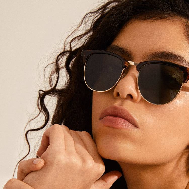 Pilgrim CHARLIE Sonnenbrille Schildpatt Braun/Gold