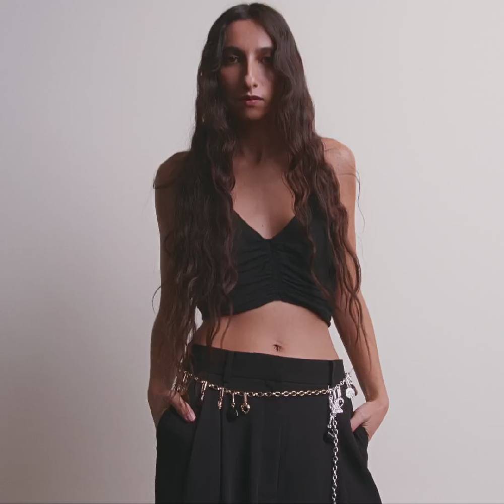 Pilgrim CHARM Recycelte Halskette Versilbert