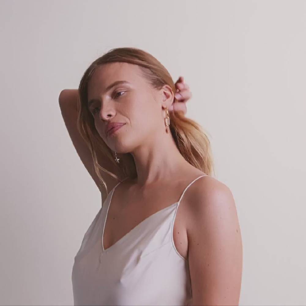 Pilgrim CHARM Recycelte Kleine Creolen Vergoldet