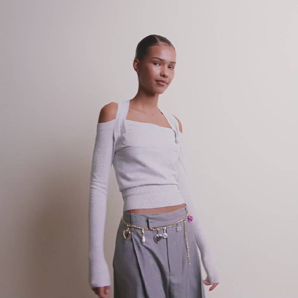 Pilgrim CHARM Recycelte Panzerhalskette Vergoldet