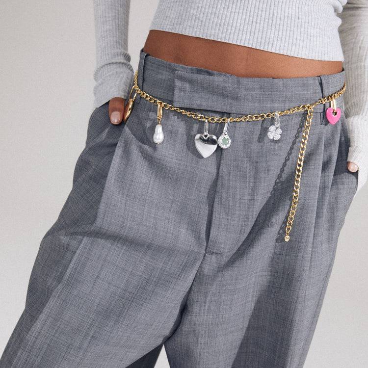 Pilgrim CHARM Recycelte Panzerhalskette Vergoldet