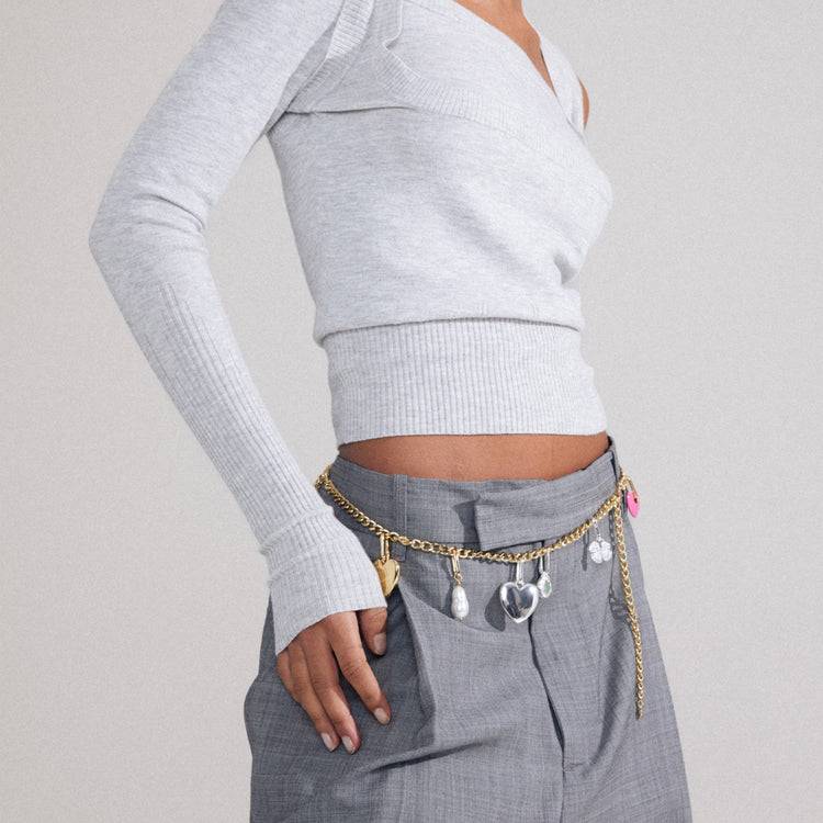 Pilgrim CHARM Recycelte Panzerhalskette Vergoldet