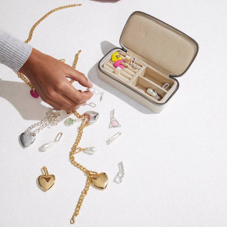 Pilgrim CHARM Recycelte Panzerhalskette Vergoldet