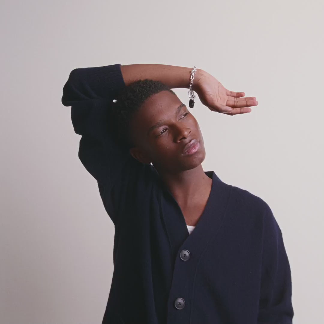 Pilgrim CHARM Recycelter Herzanhänger, Versilbert