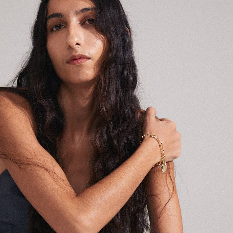 Pilgrim CHARM Recyceltes Armband Vergoldet