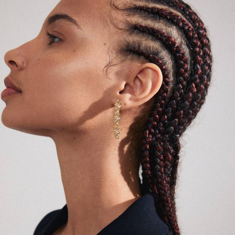 Pilgrim CHARMAINE Recycelte Ohrringe Vergoldet