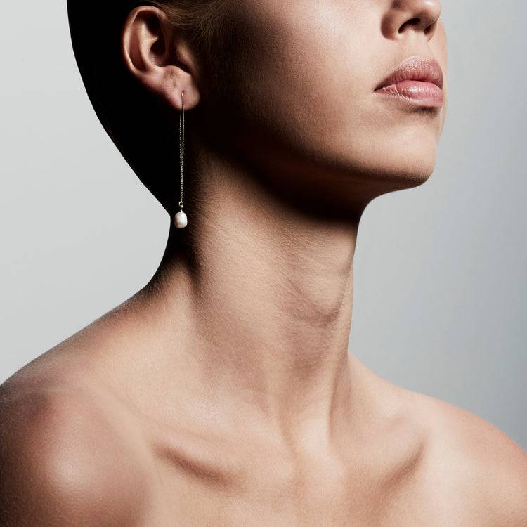 Pilgrim CHLOE Perlenohrringe, Vergoldet