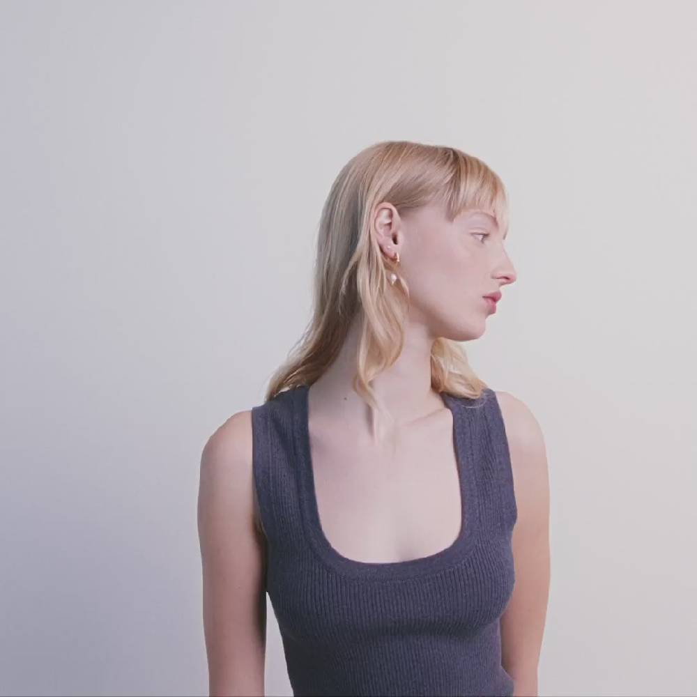 Pilgrim CONSTANCE Ohrringe 2-in-1-Set Vergoldet