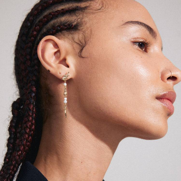 Pilgrim CONSTANCE Ohrringe Vergoldet