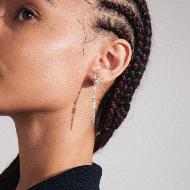 Pilgrim CONSTANCE Ohrringe Versilbert