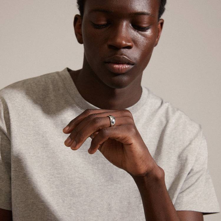 Pilgrim DAISY Recycelter Ring Versilbert