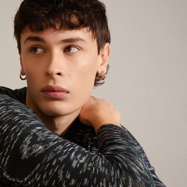 Pilgrim DOLAG Recycelte Ohrringe, Vergoldet