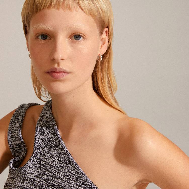 Pilgrim DOLAG Recycelte Ohrringe, Versilbert