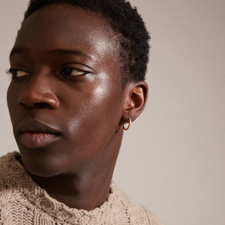 Pilgrim DOMINIQUE Recycelte Creolen Vergoldet