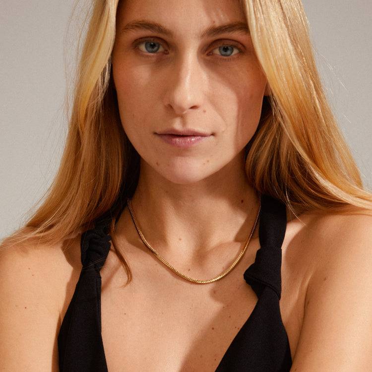 Pilgrim DOMINIQUE Recycelte Halskette Vergoldet