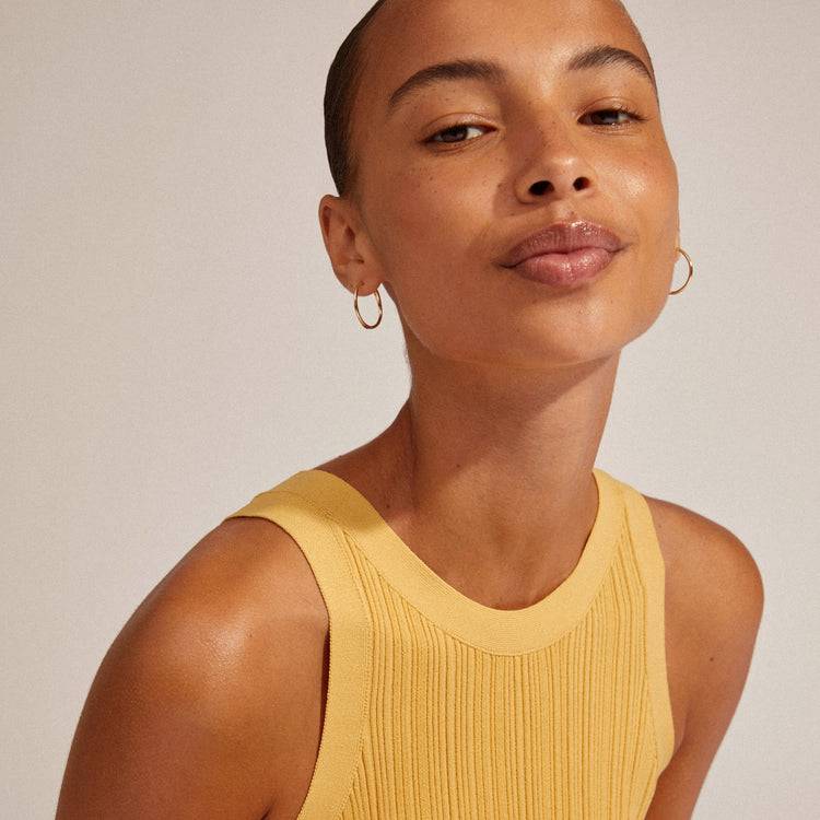 Pilgrim EANNA Recycelte, Große Creolen, Vergoldet