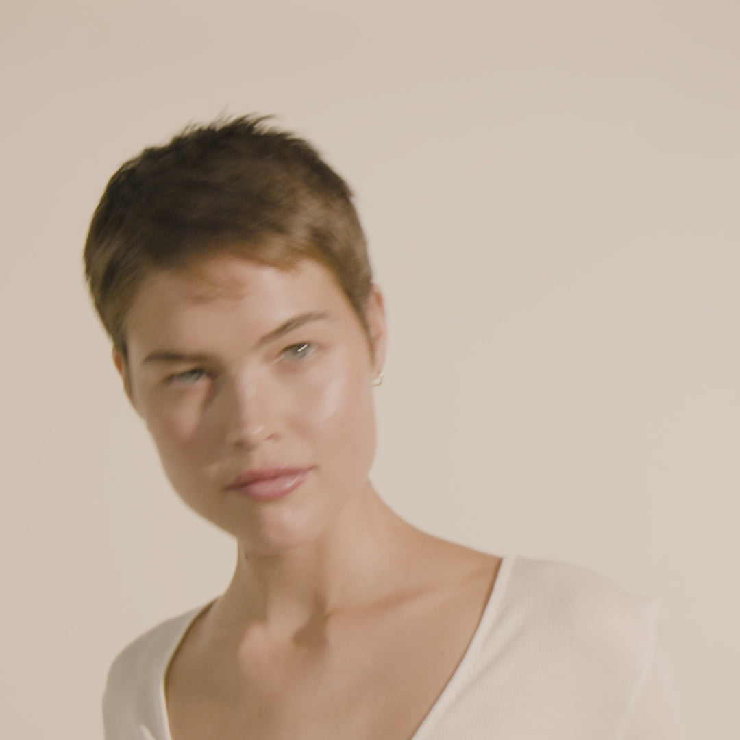 Pilgrim EANNA Recycelte, Kleine Creolen, Vergoldet