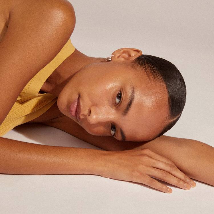 Pilgrim EBNA Große Kristall-Creolen, Versilbert