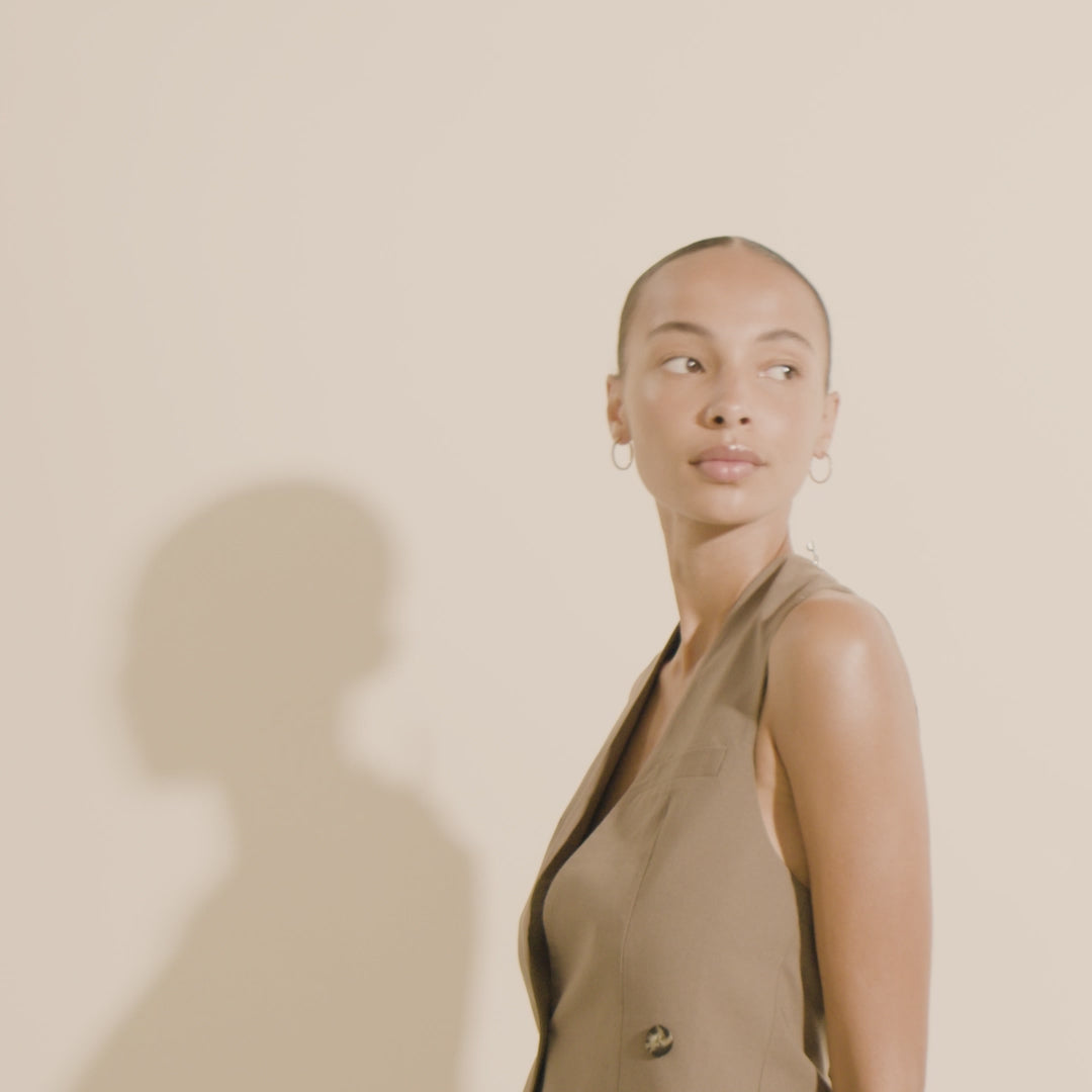 Pilgrim EBNA Maxi-Kristall-Creolen, Vergoldet