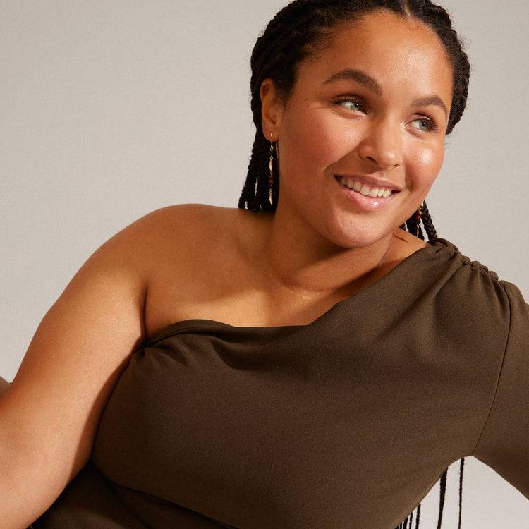 Pilgrim ECHO Kettenohrringe Vergoldet