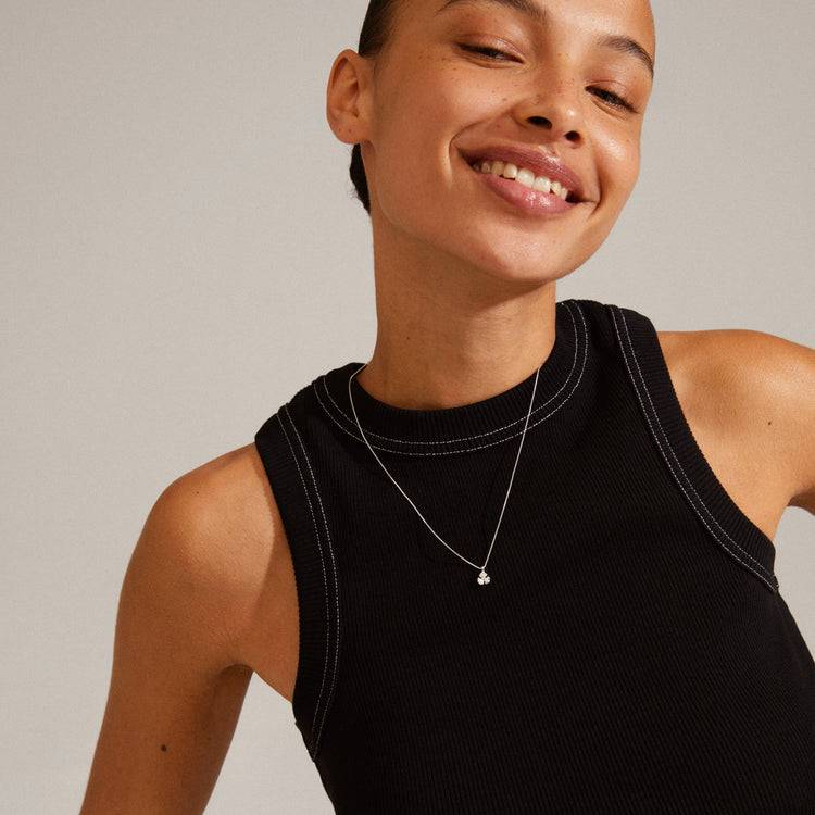 Pilgrim ECHO Recycelte Halskette Versilbert