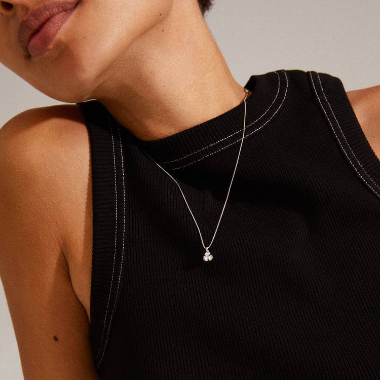 Pilgrim ECHO Recycelte Halskette Versilbert