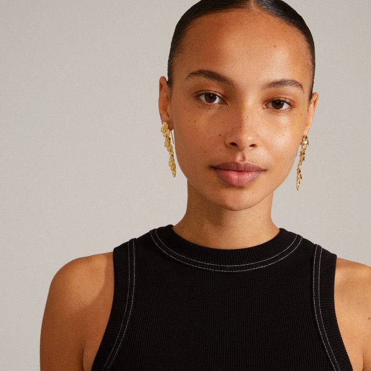 Pilgrim ECHO Recycelte Ohrringe Vergoldet