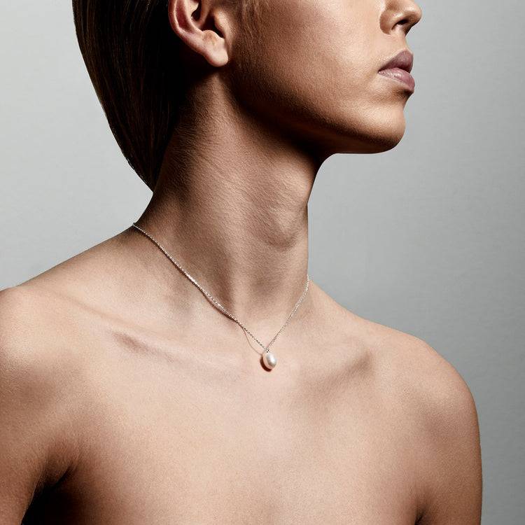 Pilgrim EILA Süßwasserperlen-Halskette Versilbert