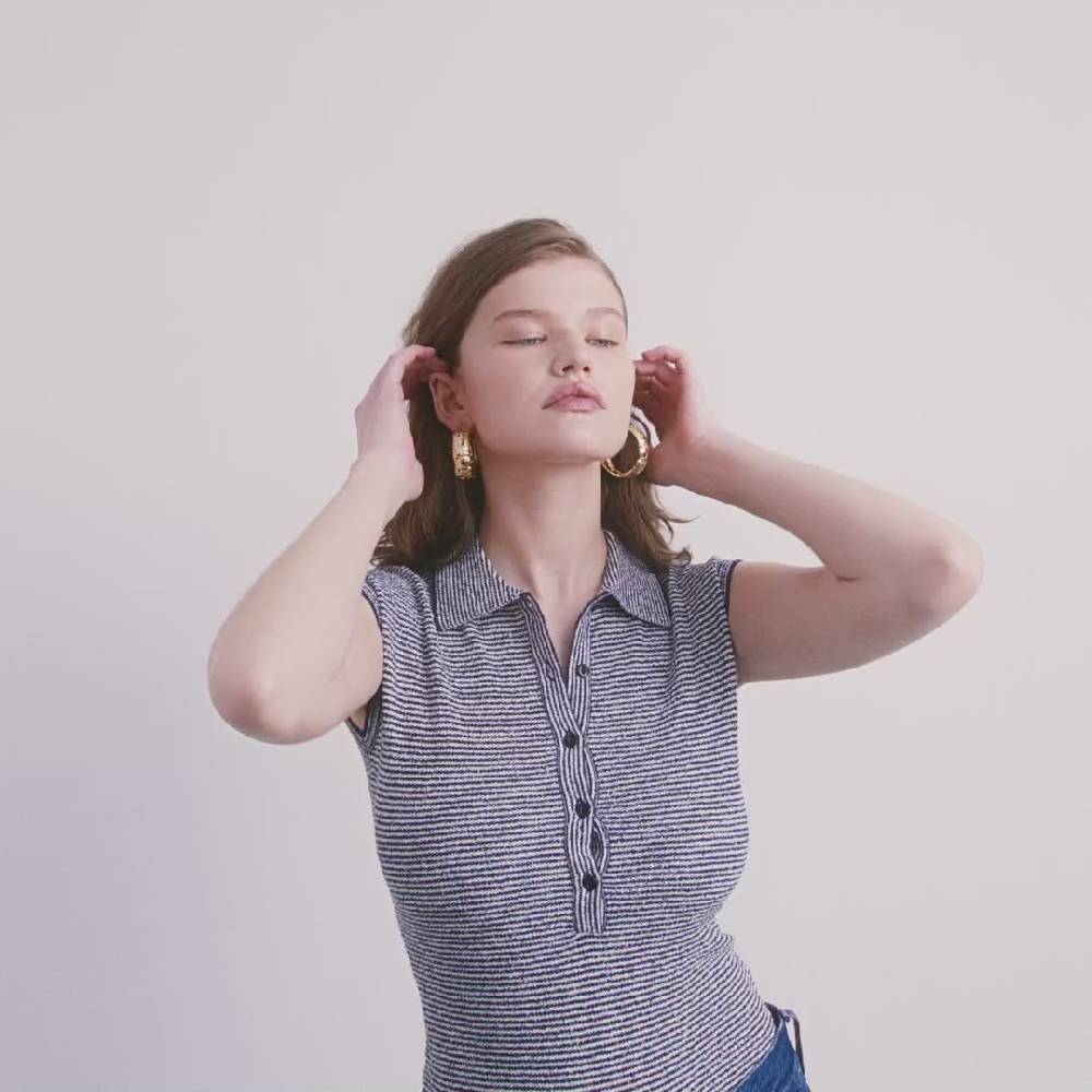 Pilgrim ELENI Recycelte Ohrringe Vergoldet