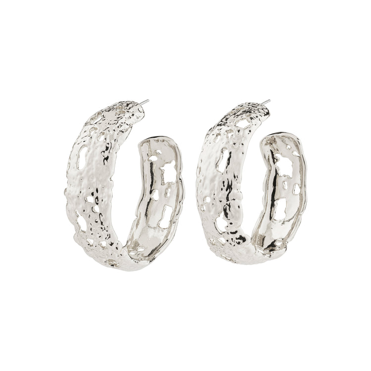 Pilgrim ELENI recycelte Ohrringe versilbert