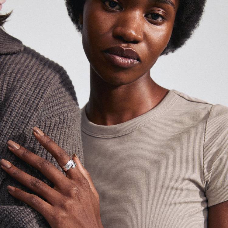 Pilgrim ELISSA Recycelter Ring Versilbert