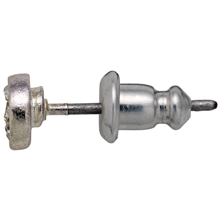 Pilgrim EMMA Recycelte Kristallohrringe, Versilbert