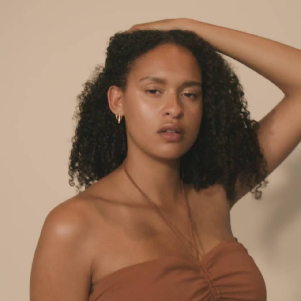 Pilgrim ETTY Kristallohrringe, Vergoldet