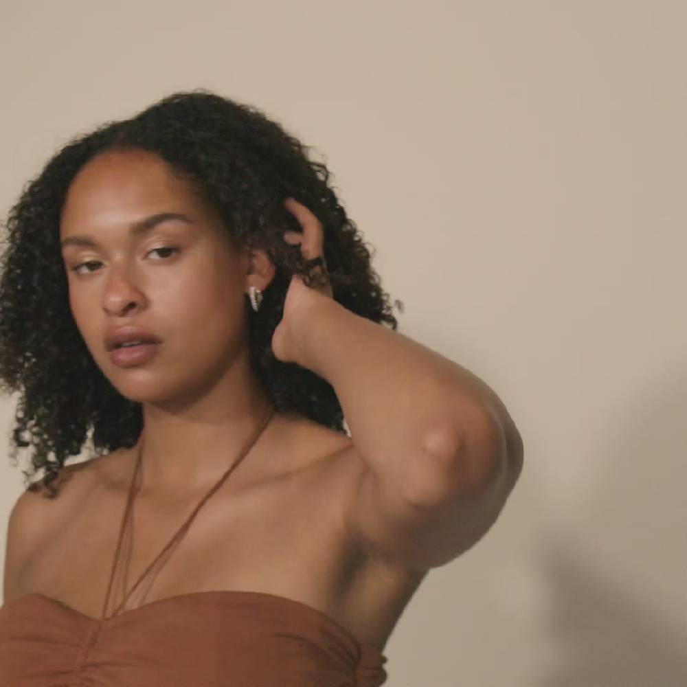 Pilgrim ETTY Kristallohrringe, Versilbert