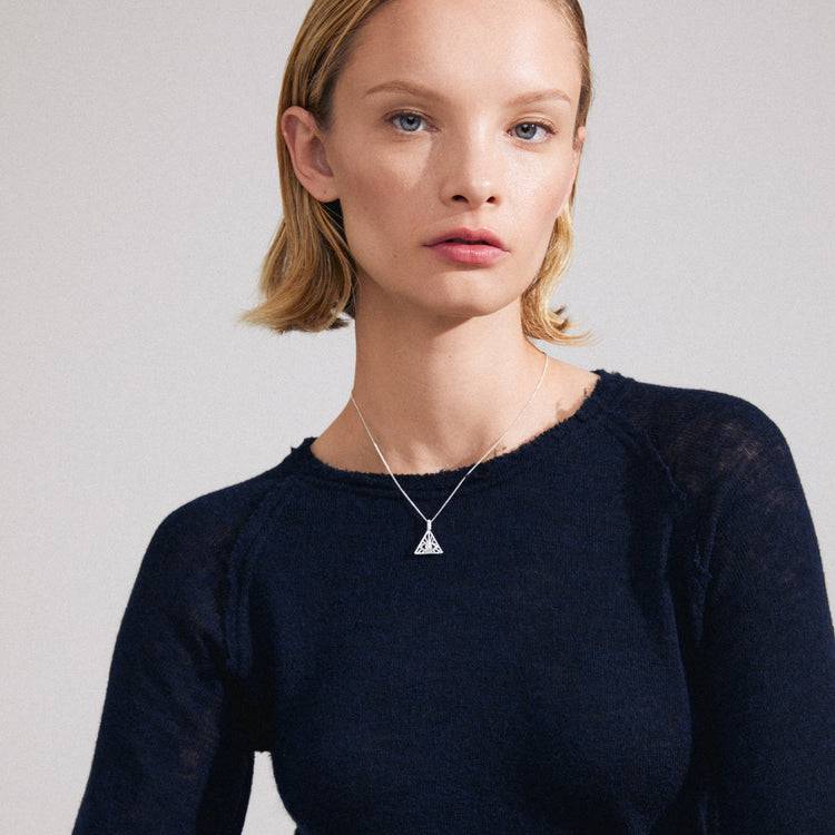 Pilgrim FOCUS Recycelte Halskette Versilbert