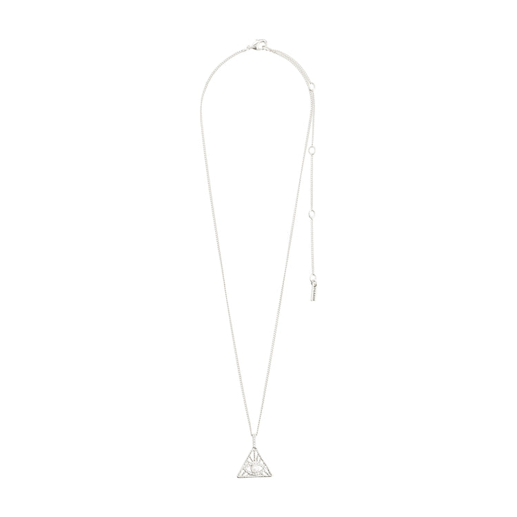 Pilgrim FOCUS Recycelte Halskette Versilbert