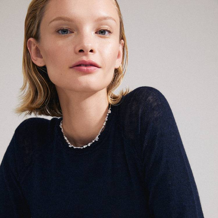 Pilgrim FOCUS Recycelte Halskette Versilbert