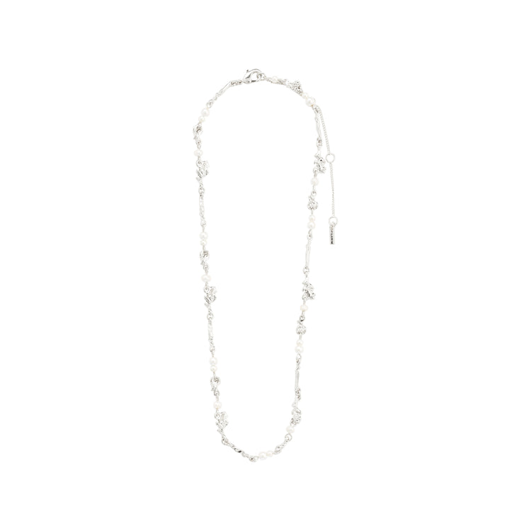 Pilgrim FOCUS Recycelte Halskette Versilbert