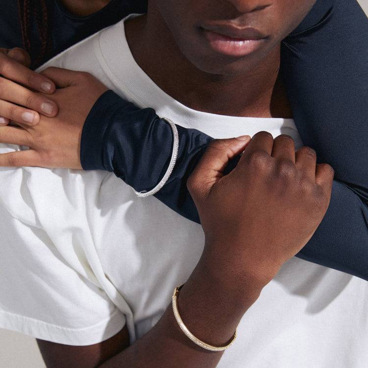 Pilgrim FOCUS Recycelter Armreif Vergoldet