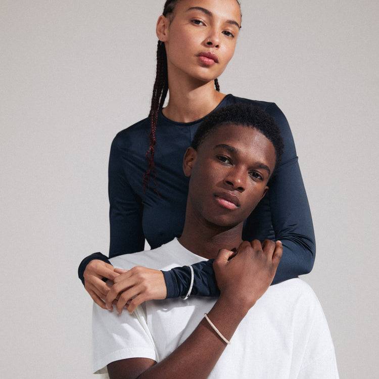 Pilgrim FOCUS Recycelter Armreif Versilbert