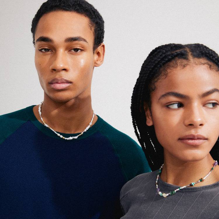 Pilgrim FORCE Halskette Mehrfarbig/Versilbert