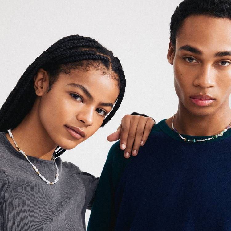 Pilgrim FORCE Halskette Mehrfarbig/Versilbert