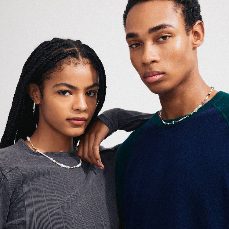 Pilgrim FORCE Halskette Mehrfarbig/Versilbert