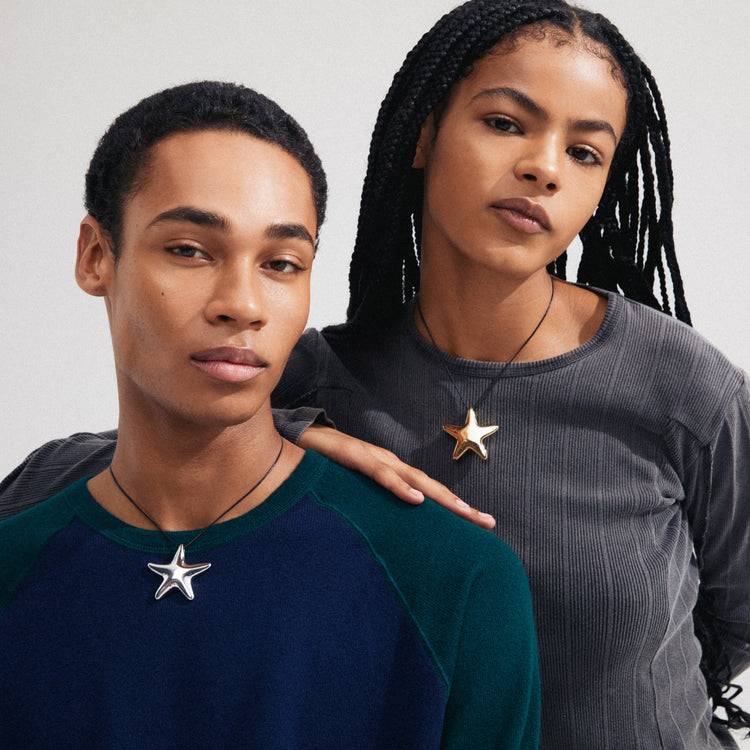 Pilgrim FORCE Recycelte Halskette, Vergoldet