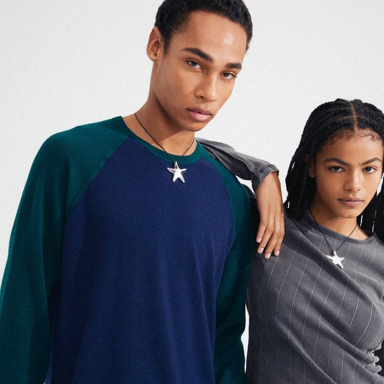 Pilgrim FORCE Recycelte Halskette, Versilbert