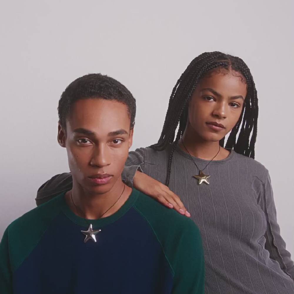 Pilgrim FORCE Recycelte Halskette, Versilbert