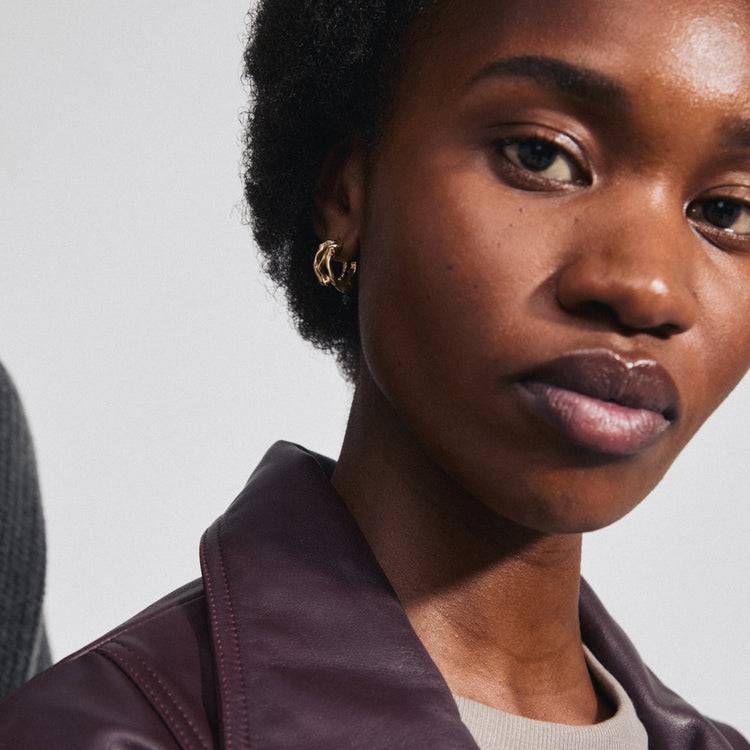 Pilgrim FOTINI Recycelte Creolen Vergoldet